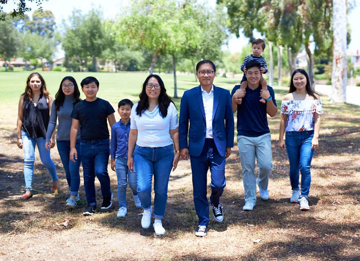 The Jung Family of Fullerton, California